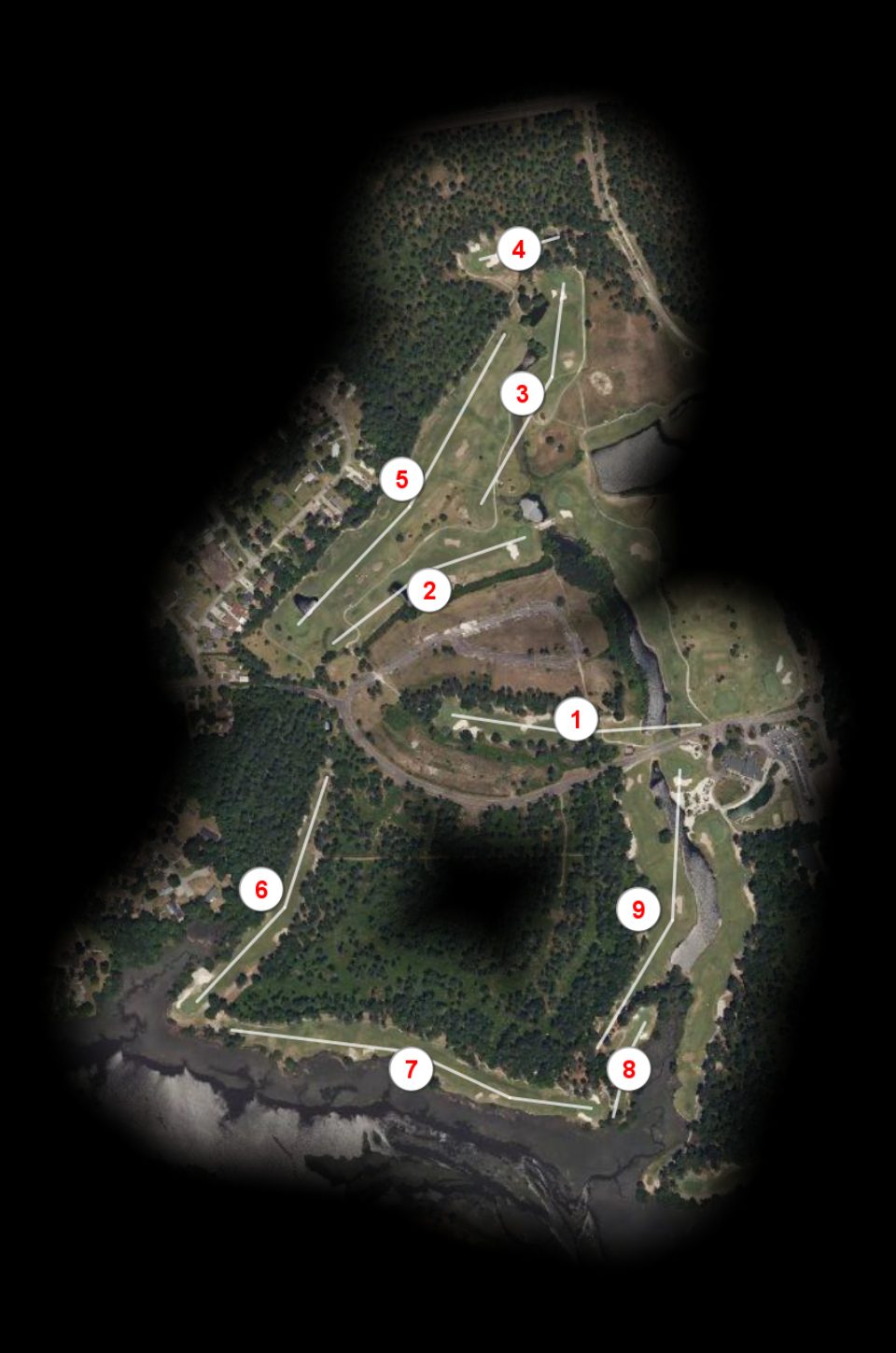 West nine at Pearl Golf Links