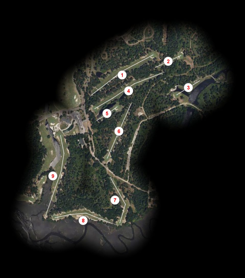 East nine at Pearl Golf Links