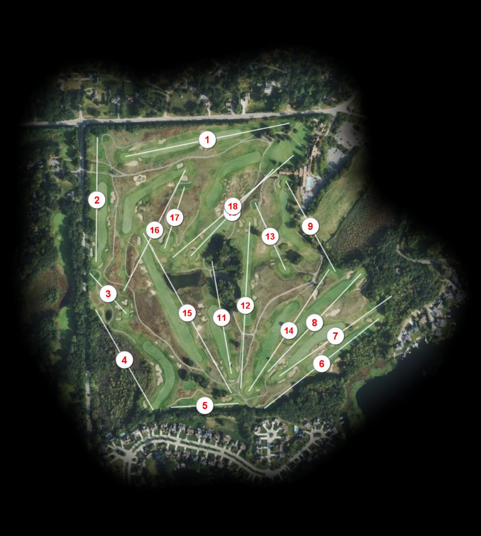 Indianwood G & Country Club Old course overview
