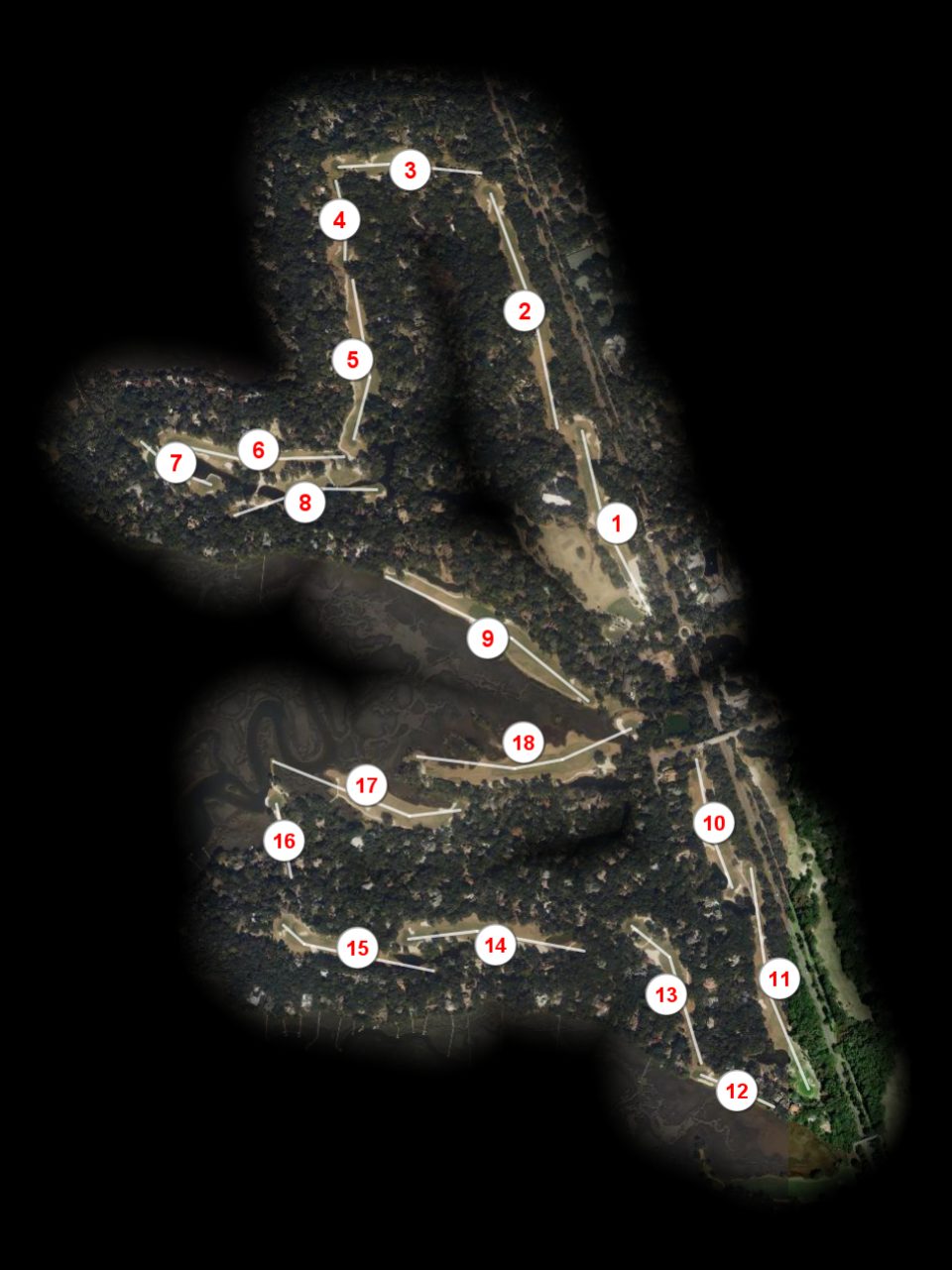 Amelia Island Oak Marsh course overview