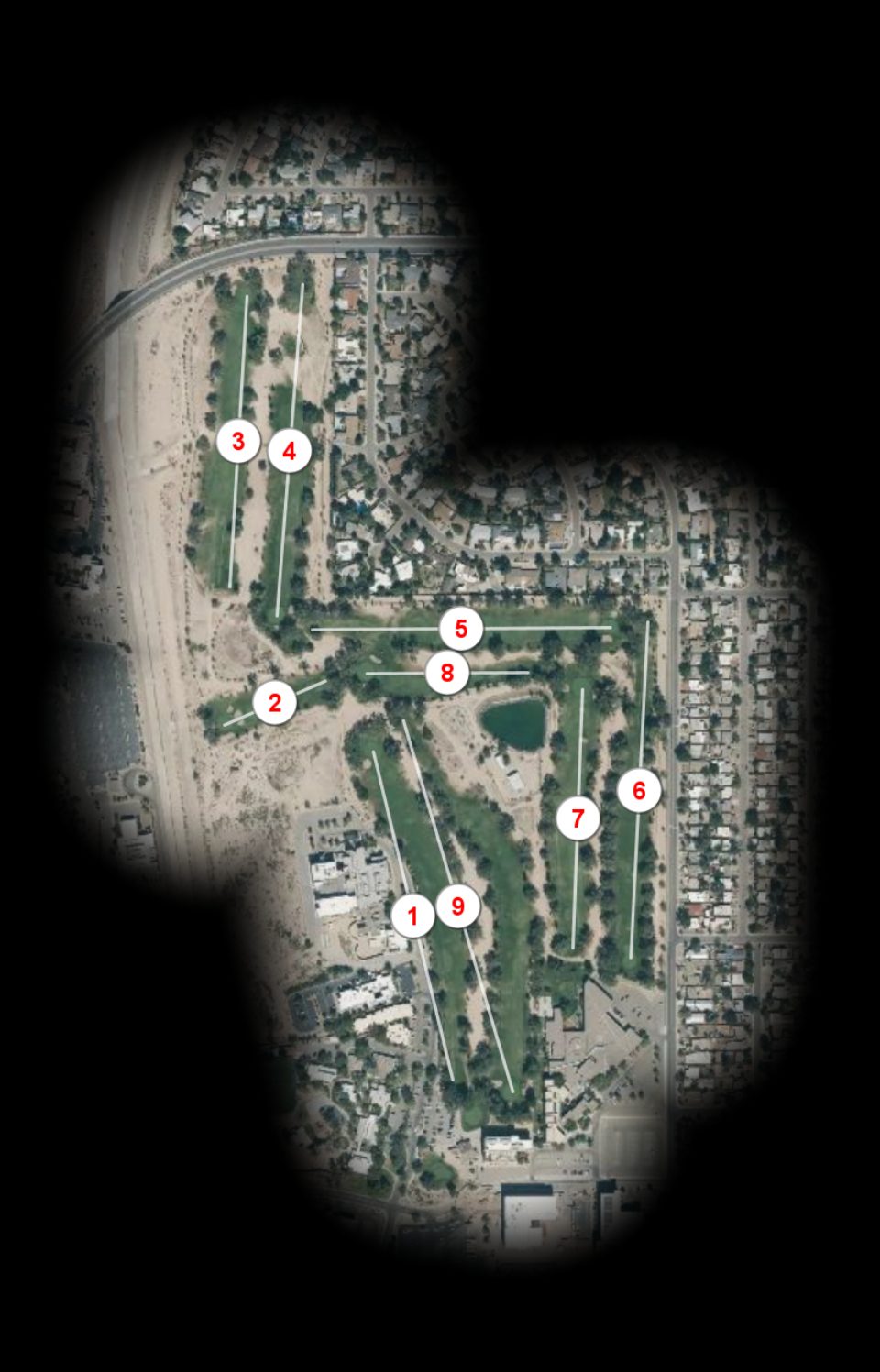 University of New Mexico North Golf Course North Course course overview
