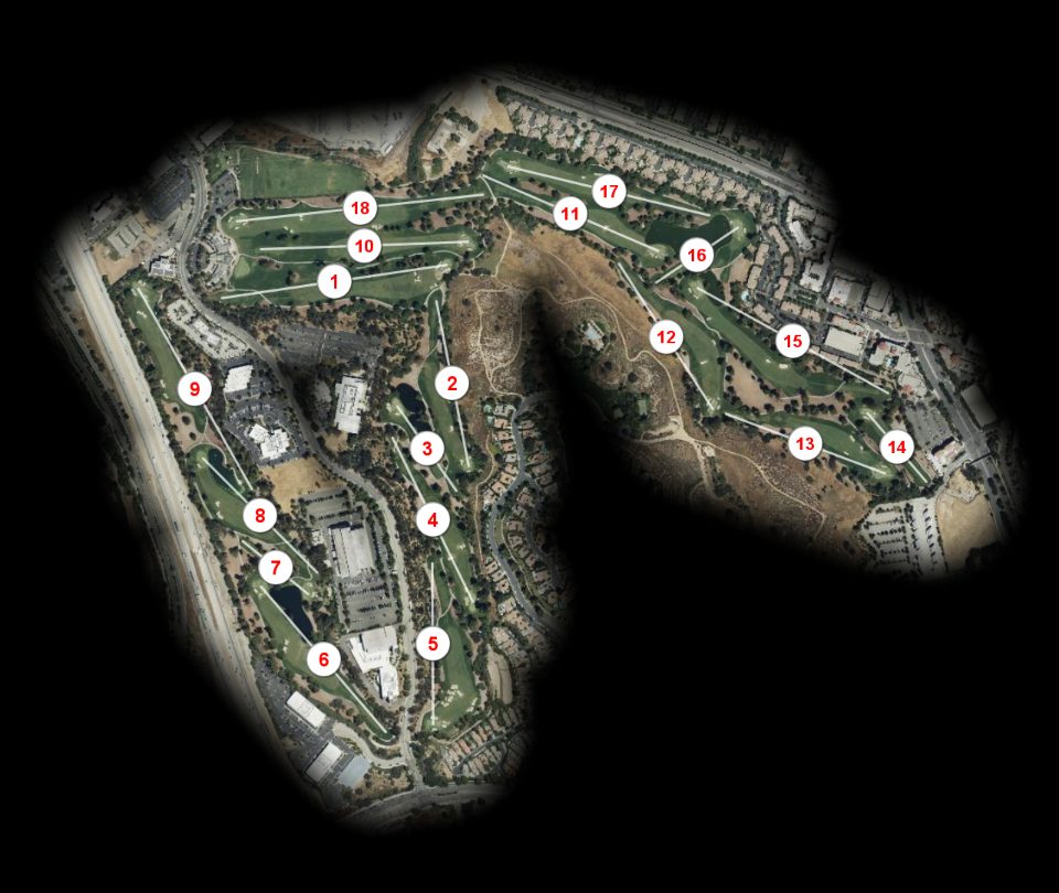 Valencia Country Club course overview