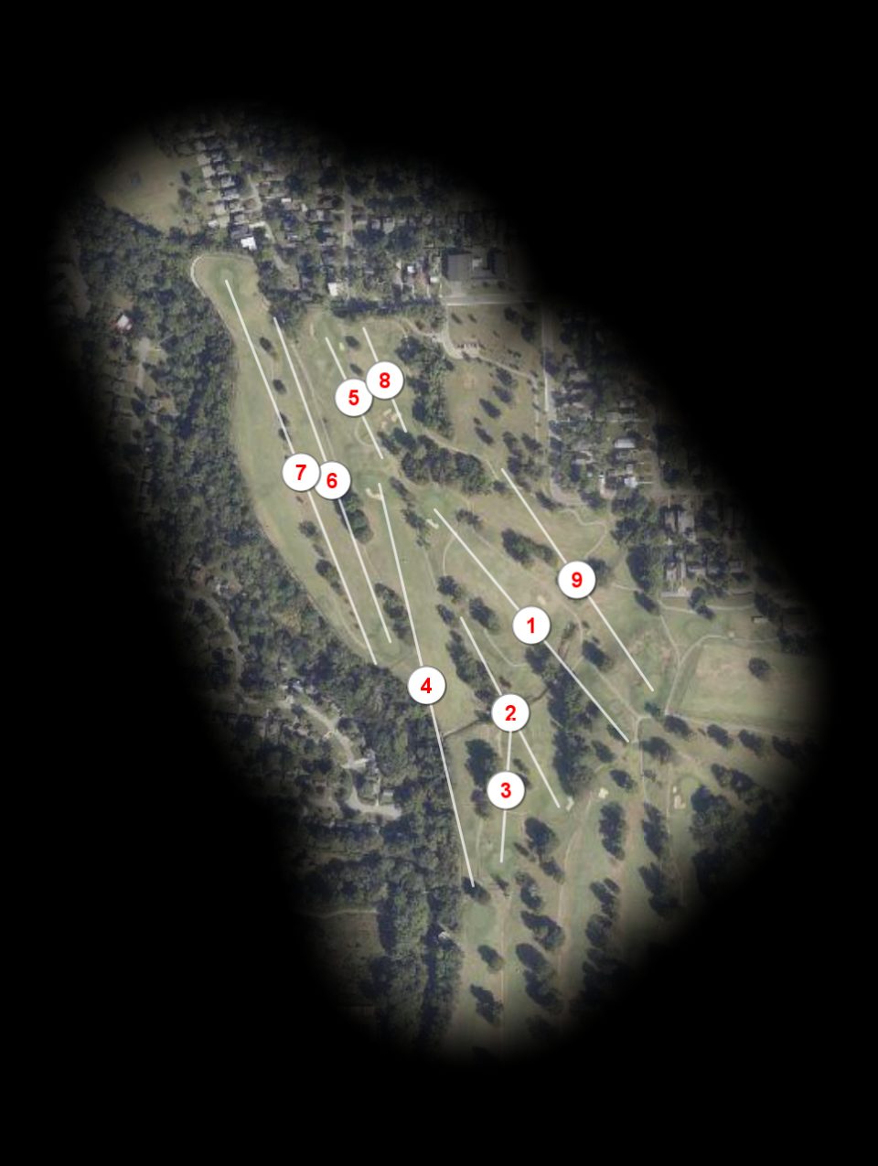 North nine at McCabe Golf Course