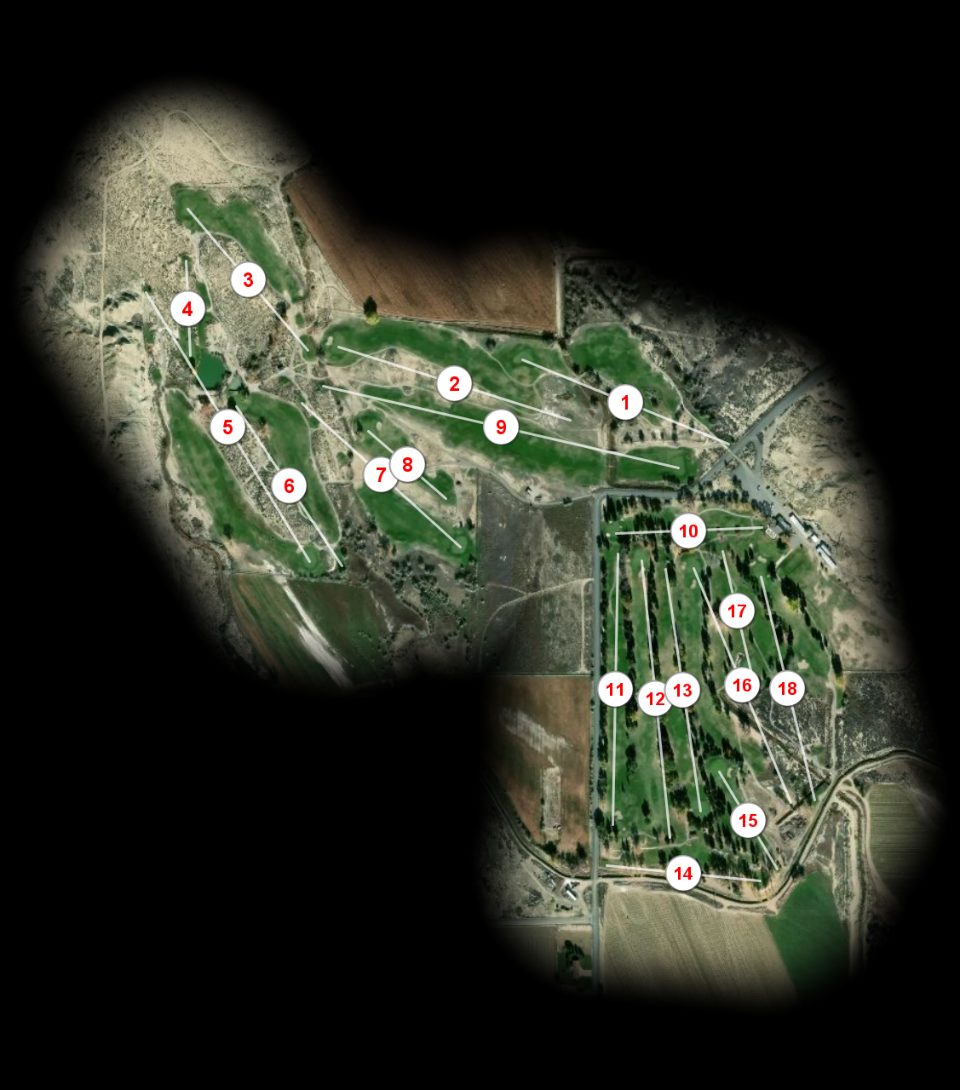 Powell Country Club course overview