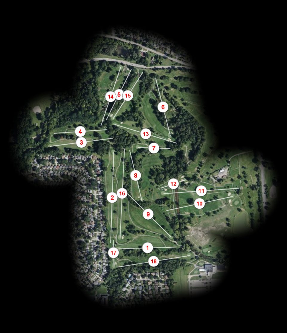 Warren Valley Golf Club West course overview