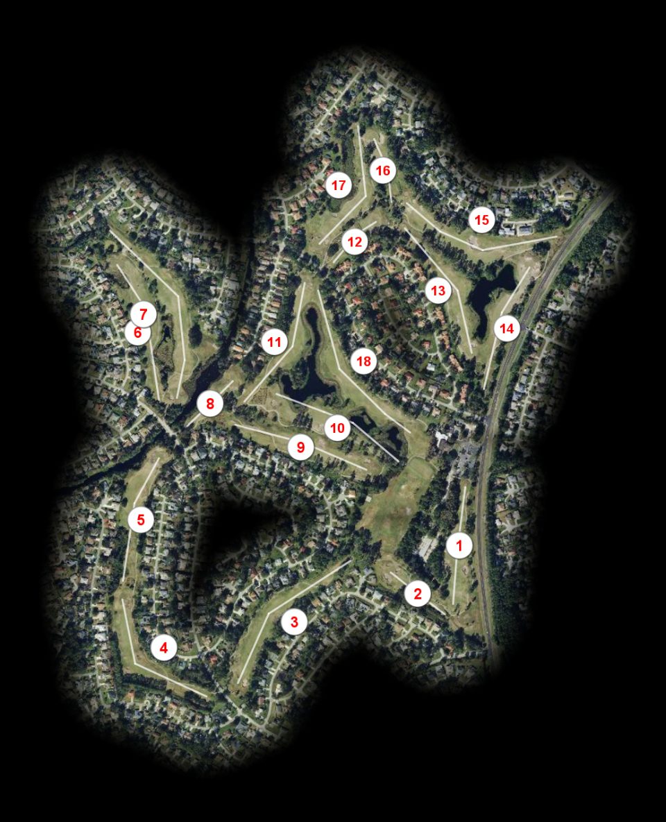 Pine Lakes Golf Club course overview