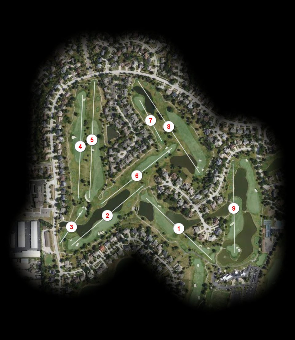 White nine at White Eagle Golf Club