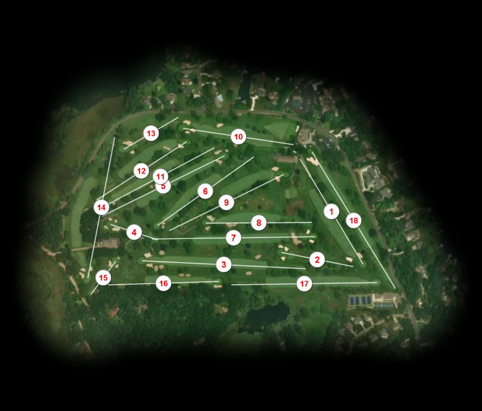 Gull Lake Country Club course overview