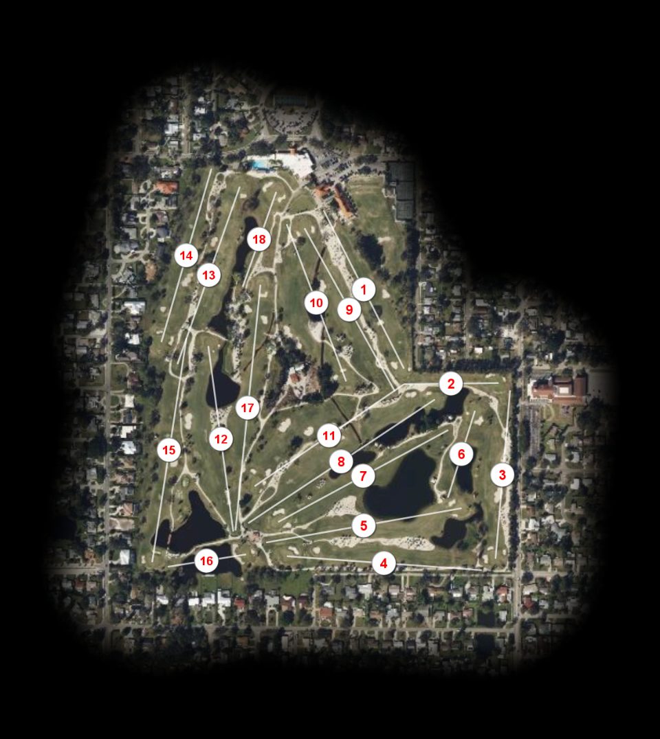 Bradenton Country Club course overview