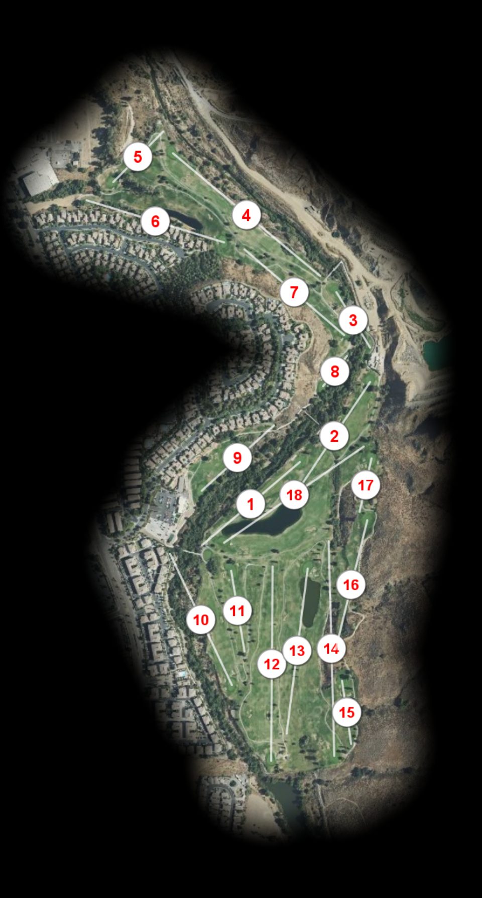 Dos Lagos Golf Club course overview