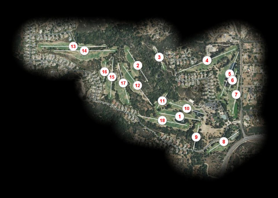 Mount Woodson Golf Club course overview