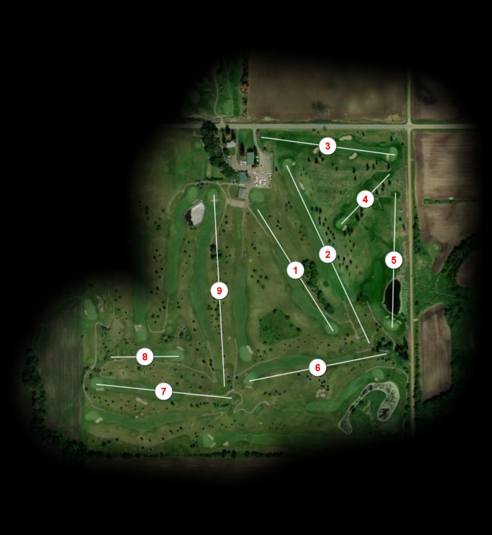 Rock nine at Albion Ridges Golf Club