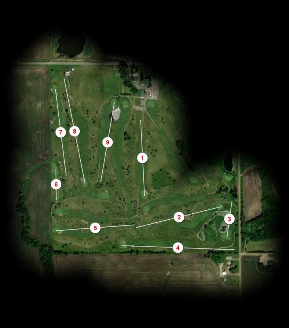 Granite nine at Albion Ridges Golf Club