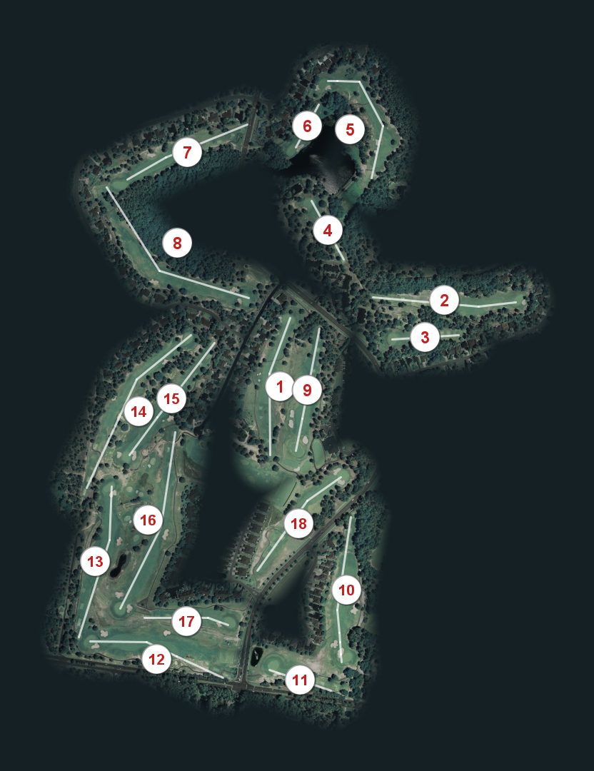 Longleaf Golf & Family Club course map
