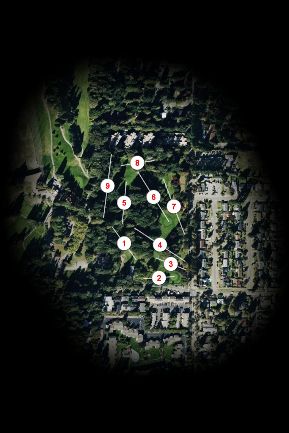 Jackson Park Golf Course Par 3 course overview