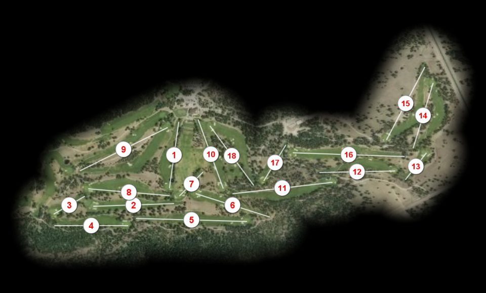 Eisenhower Golf Club Blue course overview