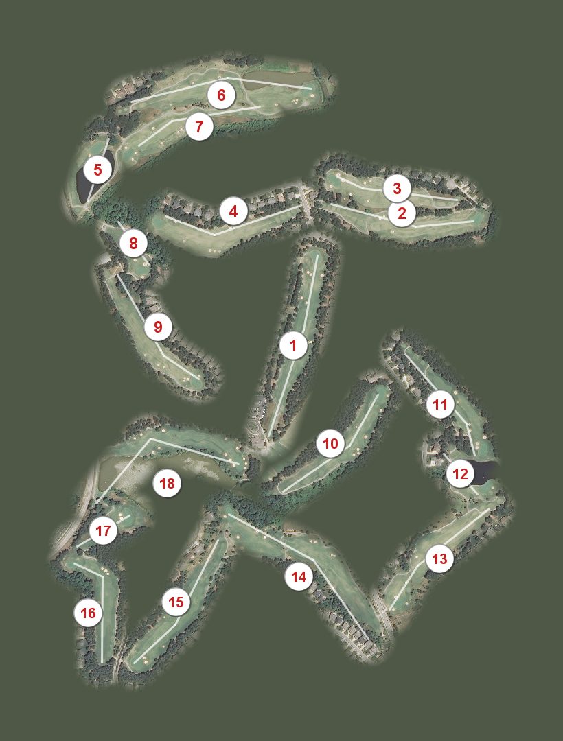 The Heritage Club course map
