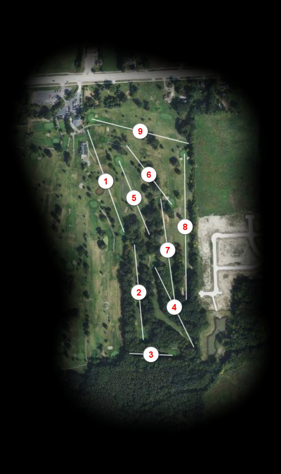 Gold nine at Bello Woods Golf Club