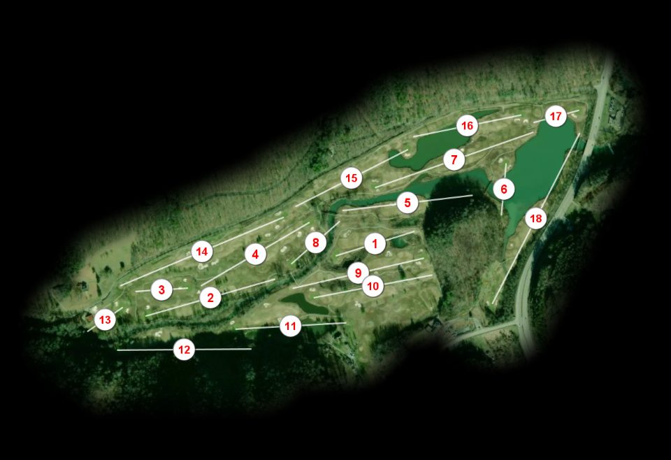 Pine Mountain State Resort Park Wasioto Winds course overview