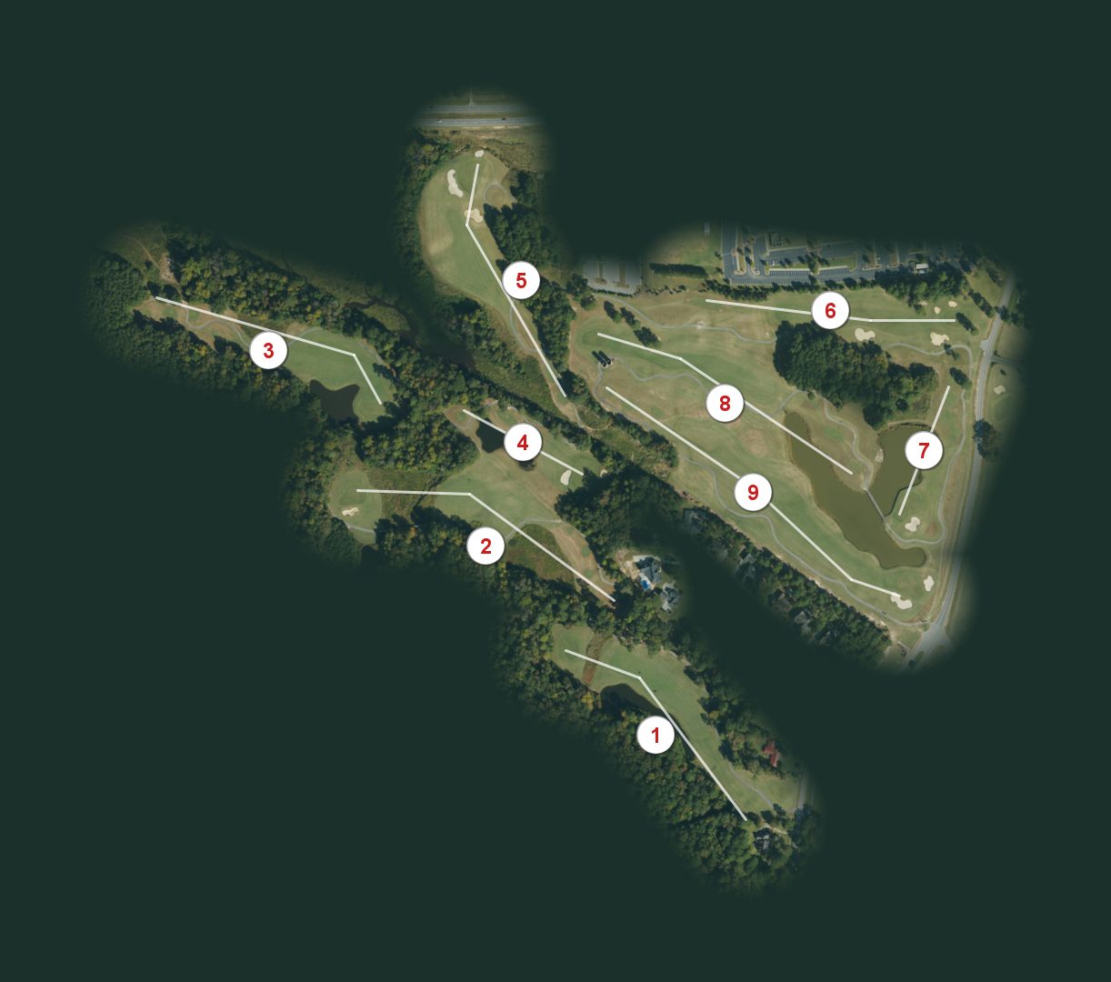 Keith Hills (White) course map