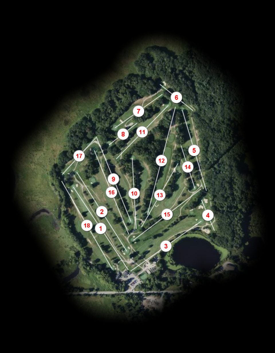 Wayland Country Club course overview