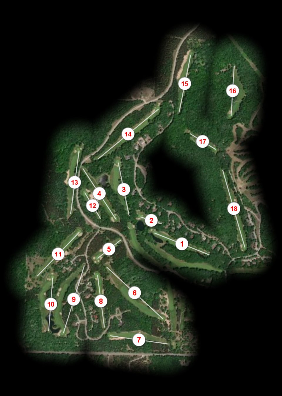 Crystal Mountain Resort Mountain Ridge course overview