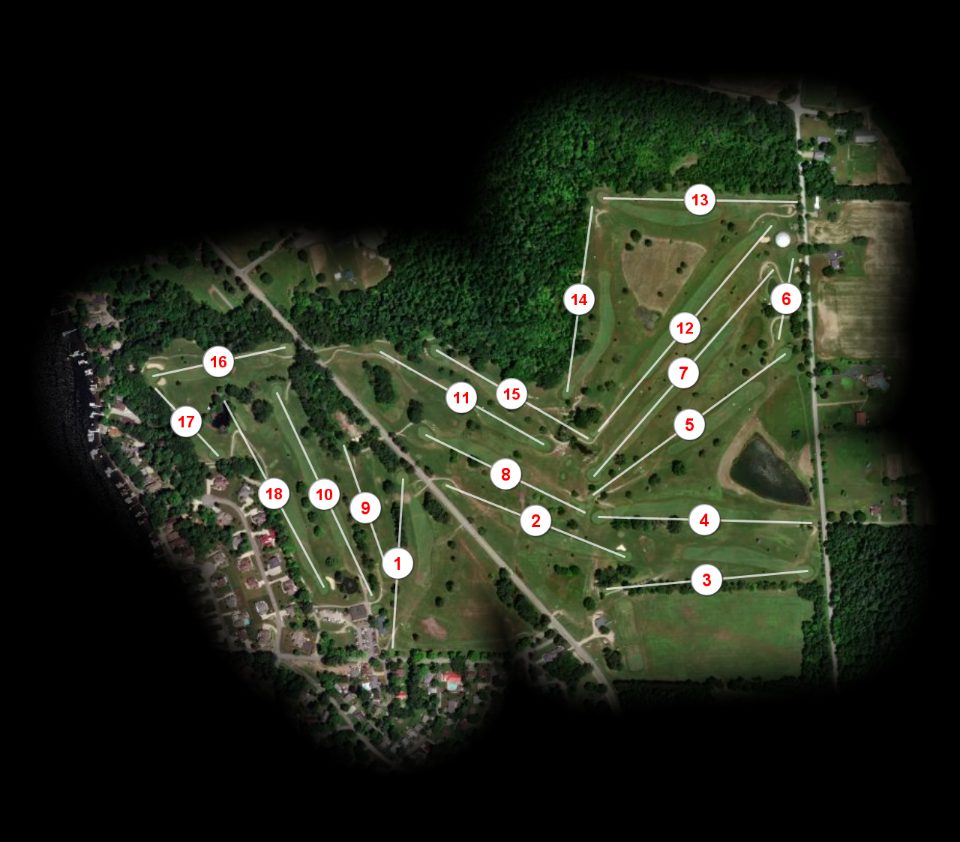 Oakland Beach Golf Club course overview