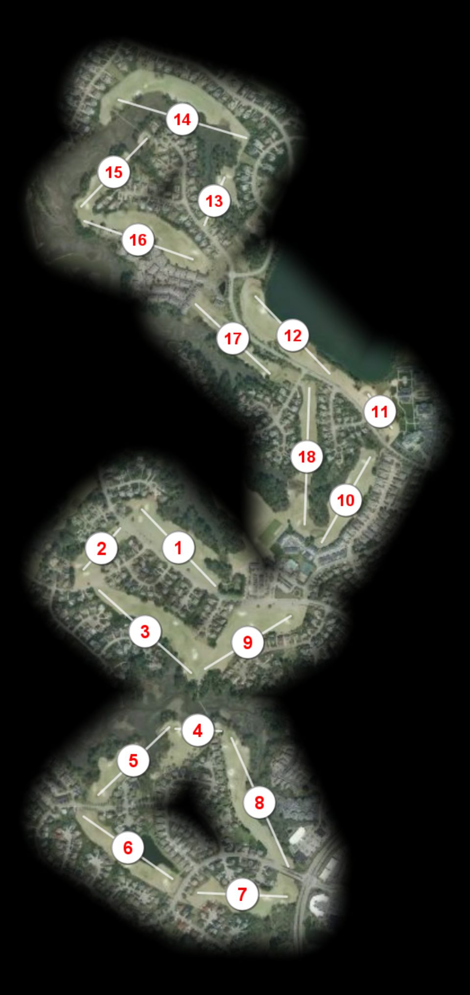Riverfront Golf Club course overview