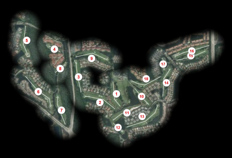Pelican Marsh Golf Club course overview