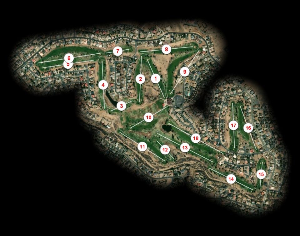 Prescott Golf & Country Club course overview