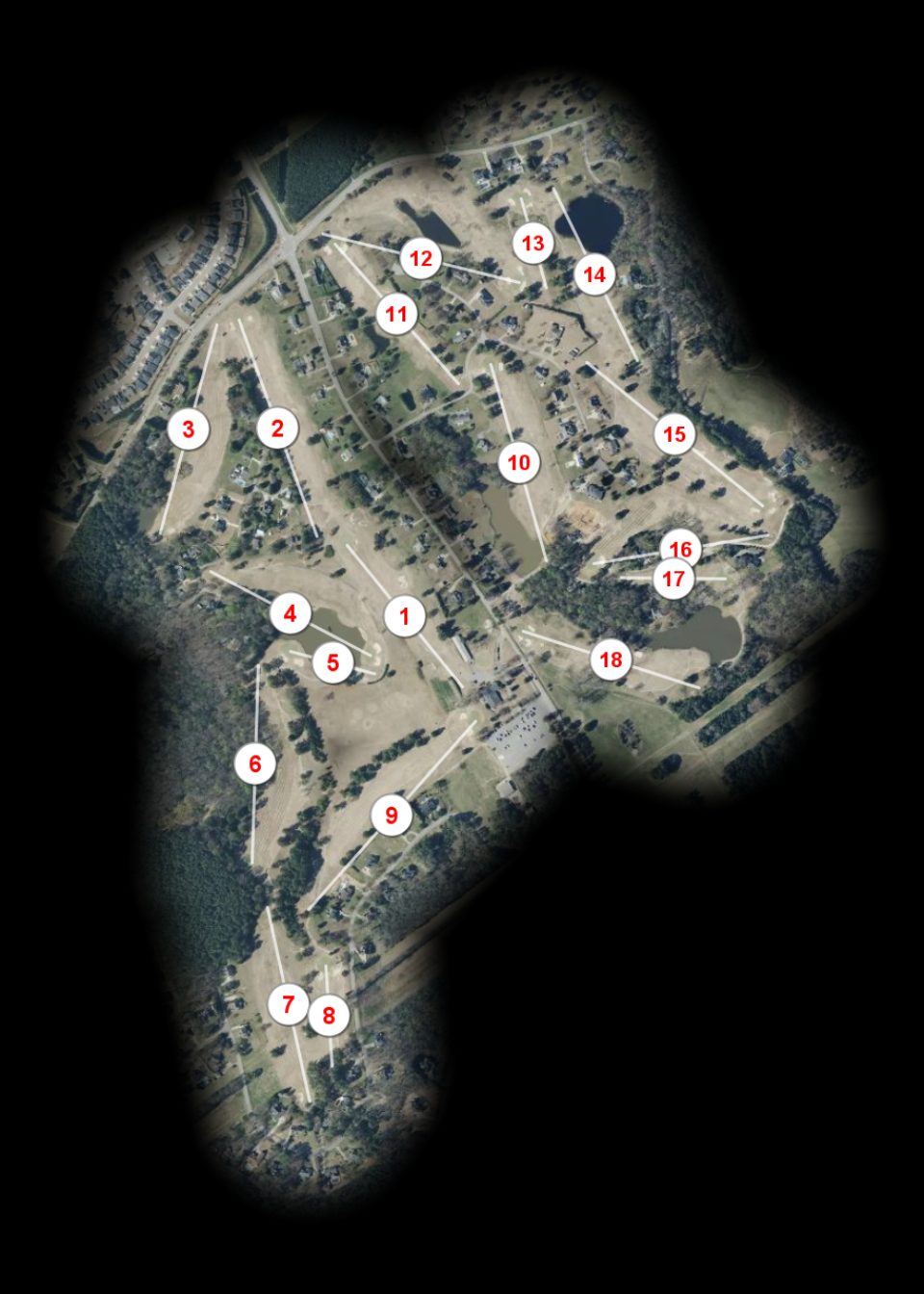Carolina Springs Golf Club 18 Hole Course course overview