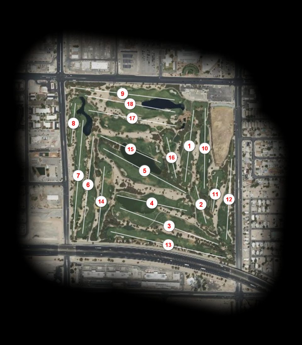 Desert Pines Golf Club course overview