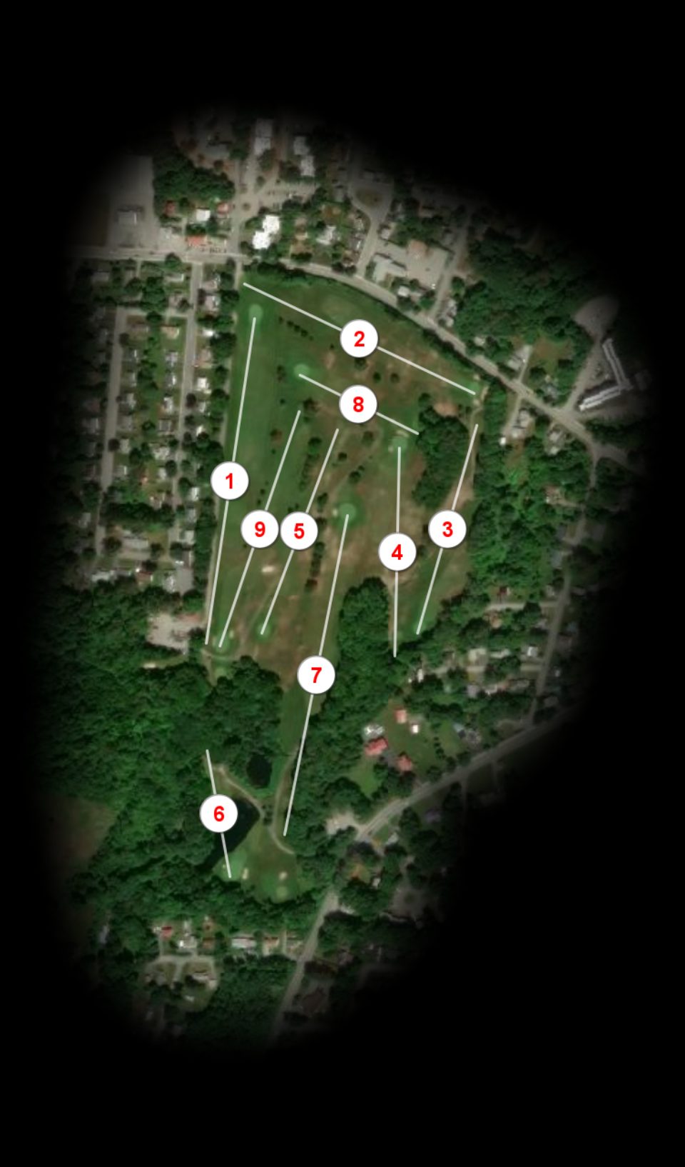 Claremont Country Club course overview