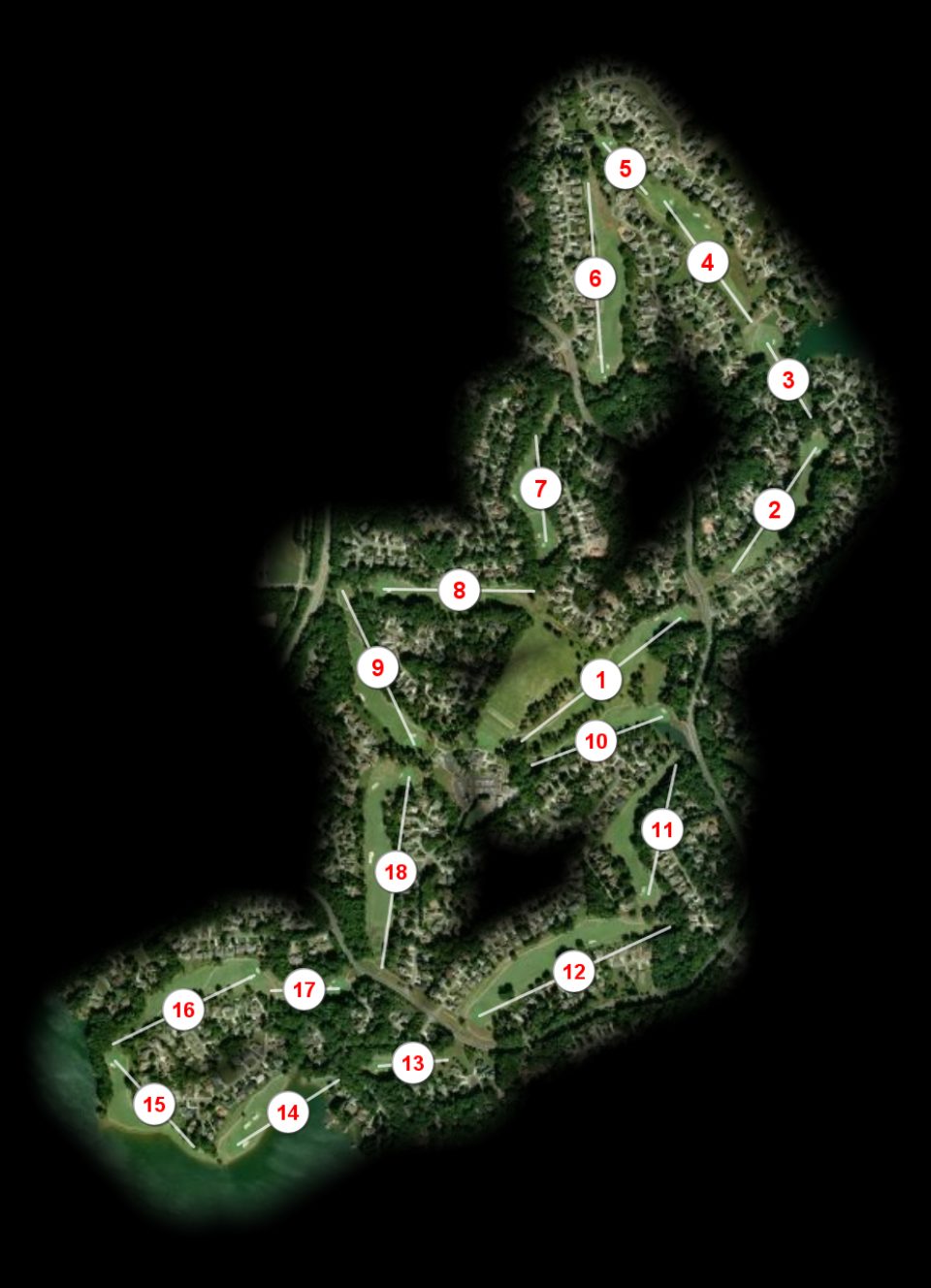 Toqua Golf Club course overview