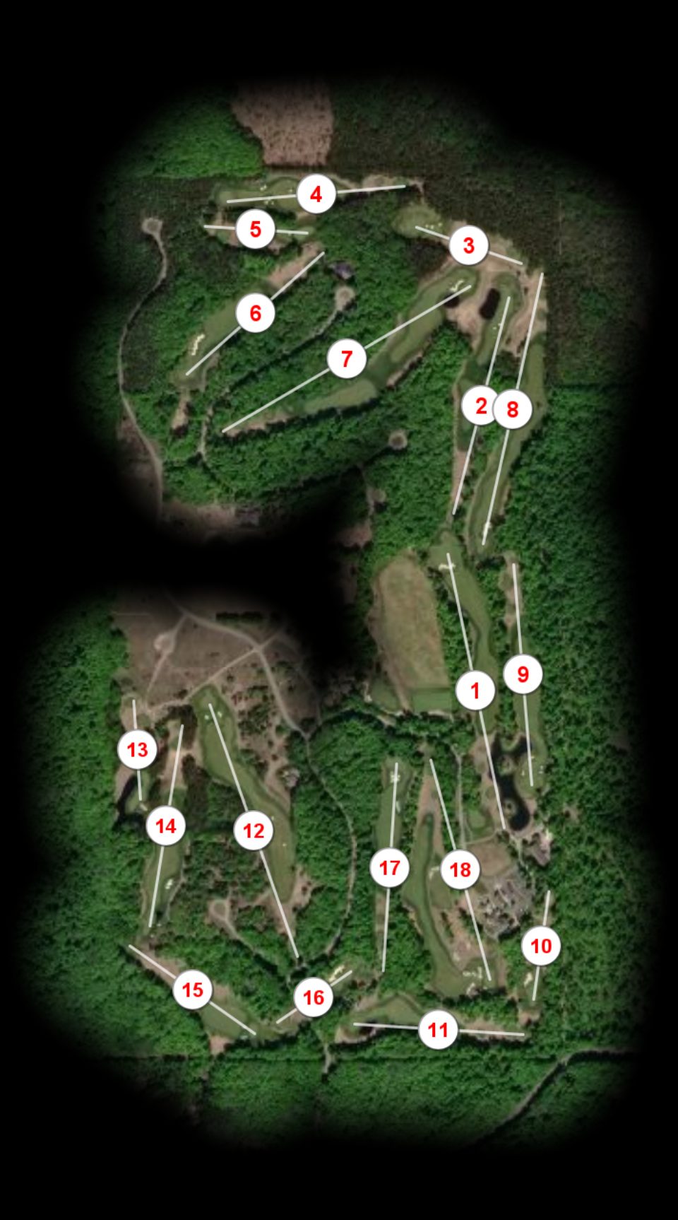 True North Golf Club course overview