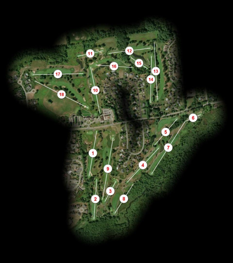 Hiland Golf Club course overview