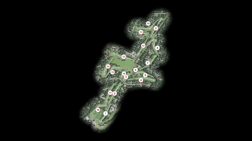 North Ridge Country Club course overview