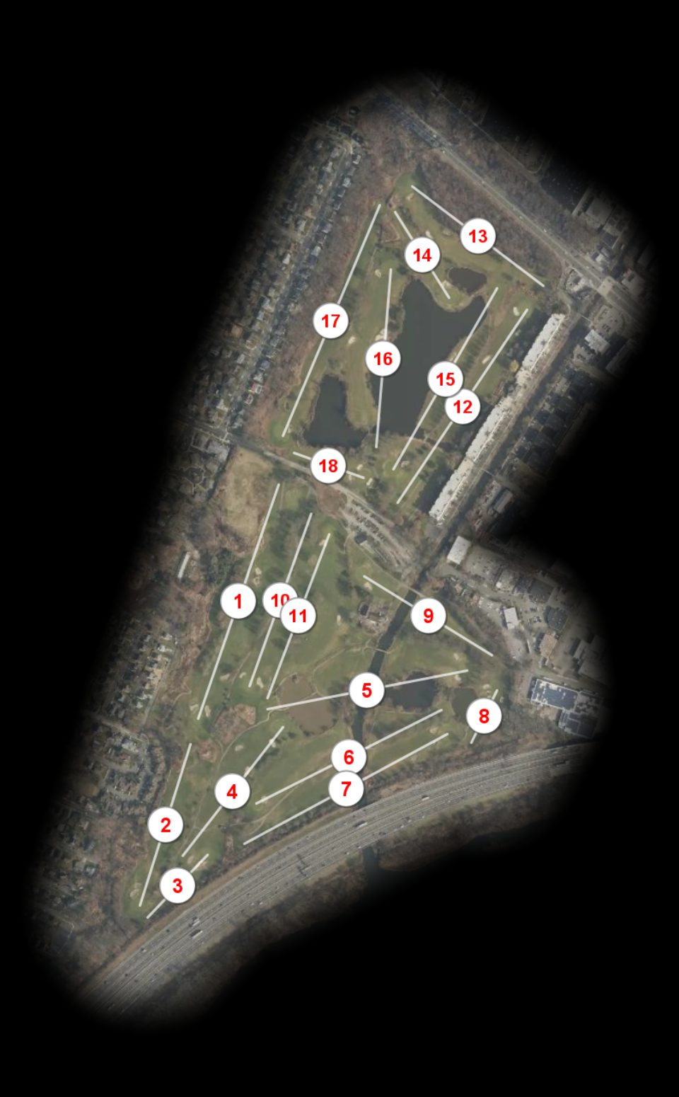 Overpeck County Golf Course course overview