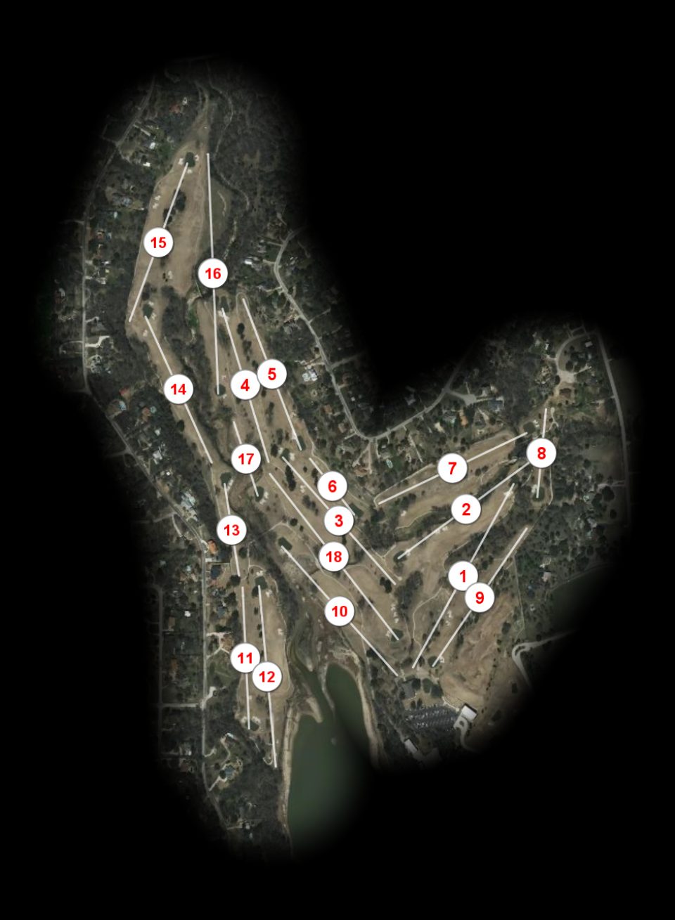Squaw Creek Golf Club course overview