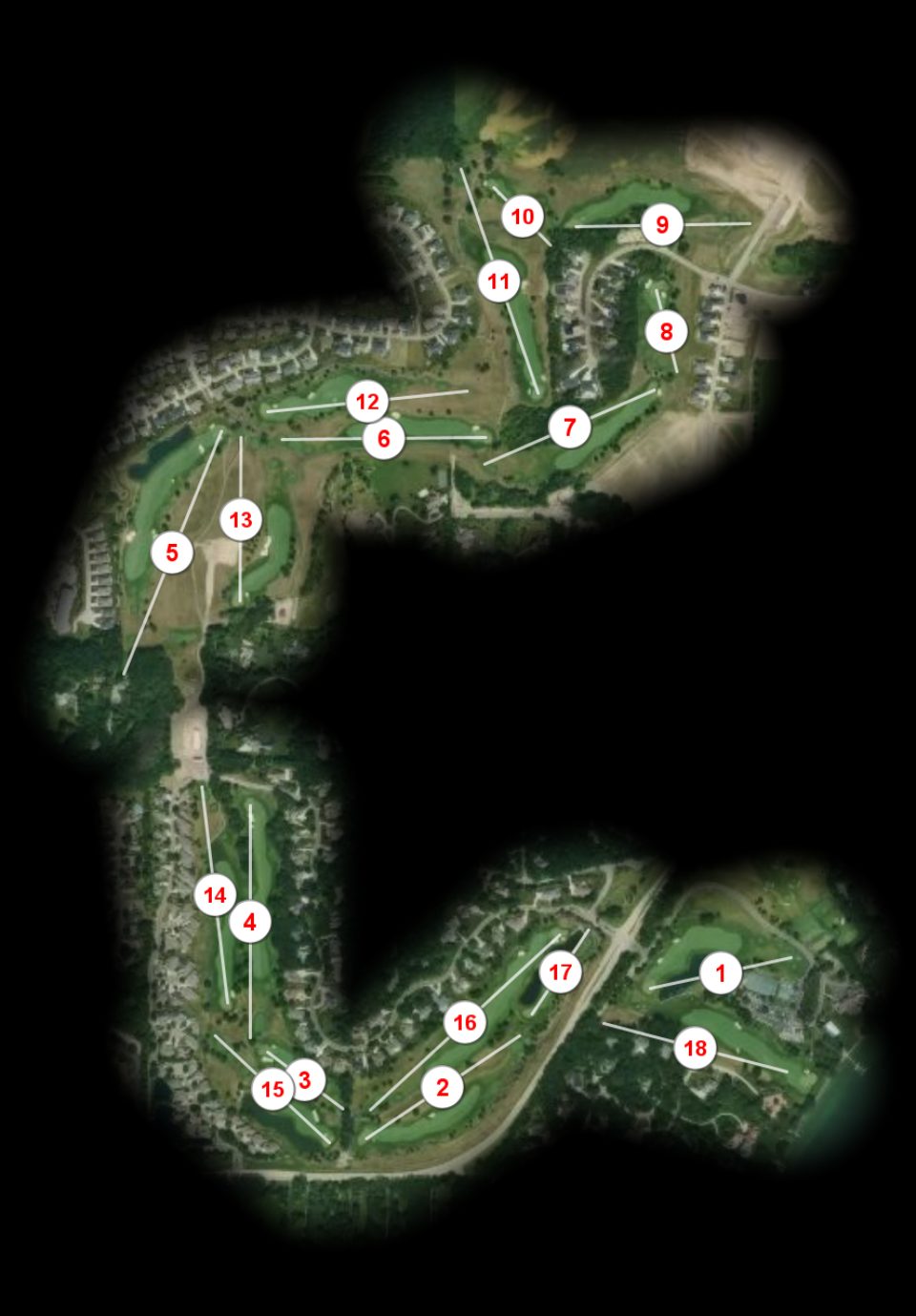 Bishops Bay Country Club course overview