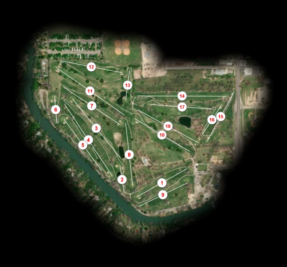 Starke Park course overview