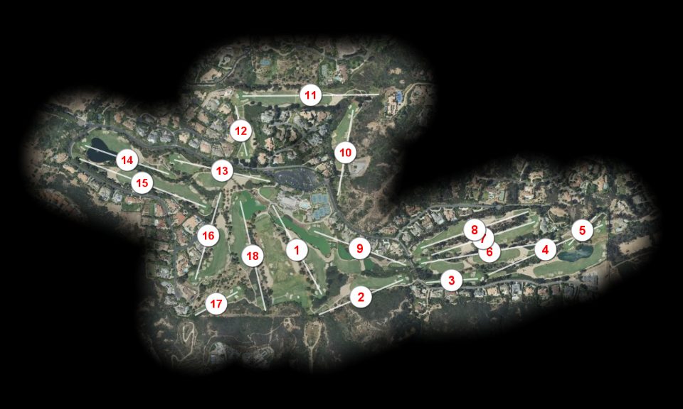 Del Mar Country Club course overview