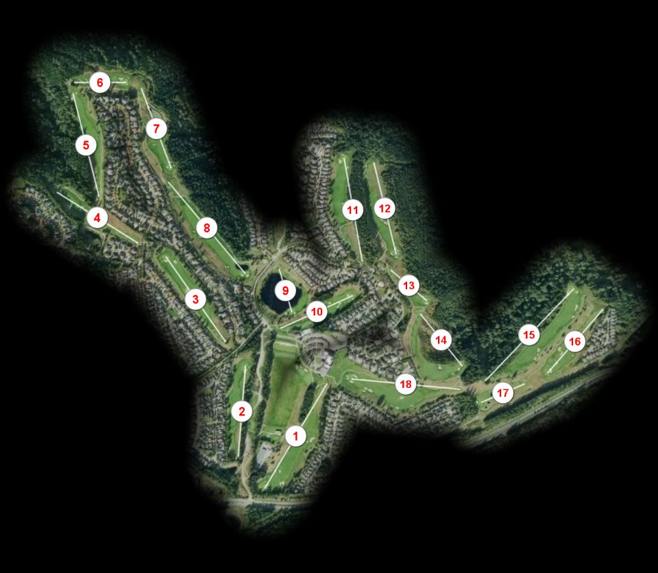 TPC at Snoqualmie Ridge course overview