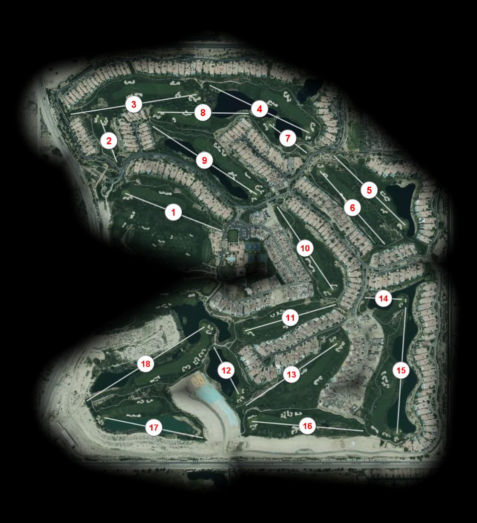 Andalusia Country Club course overview