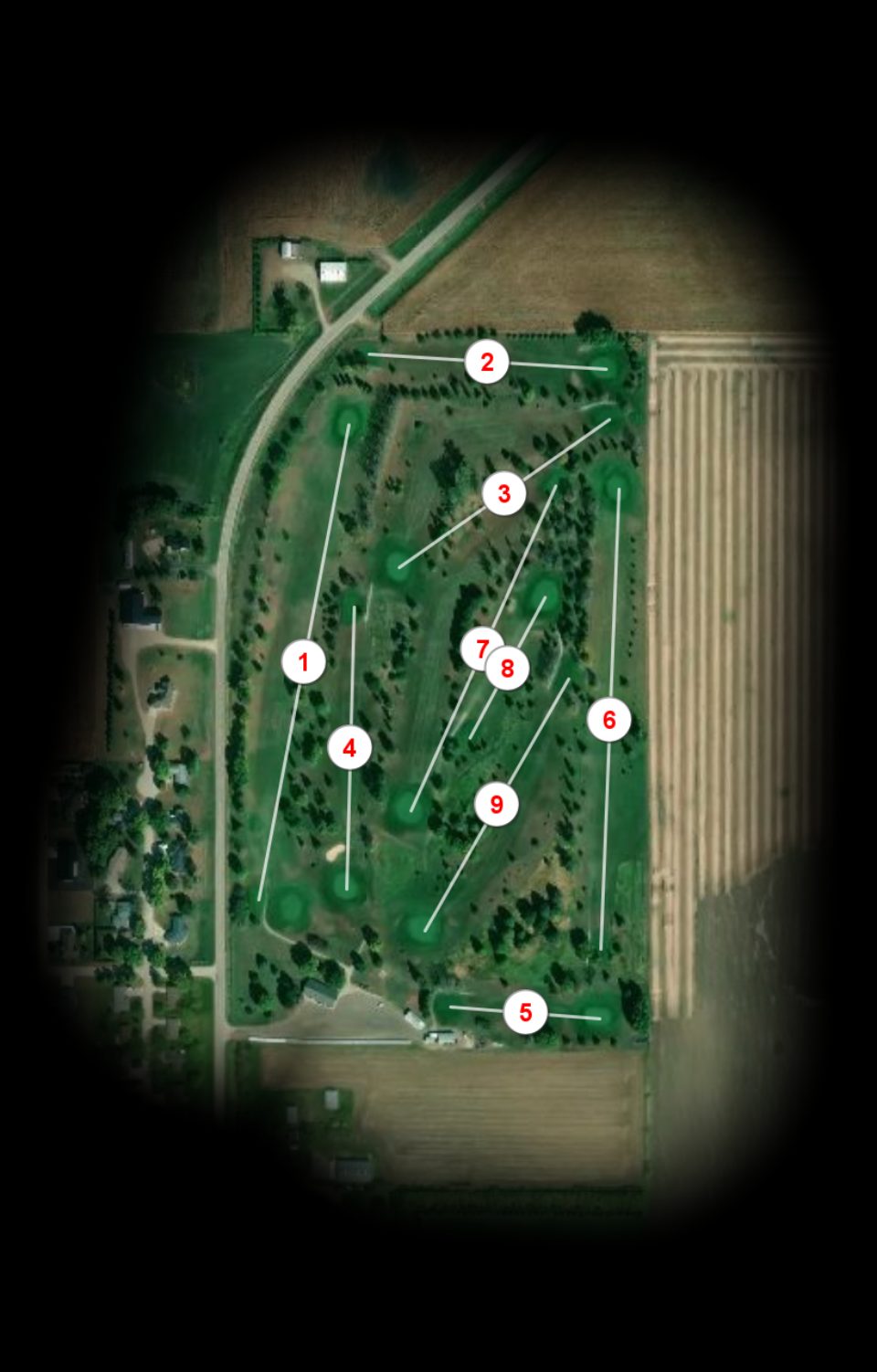 Britt Country Club course overview