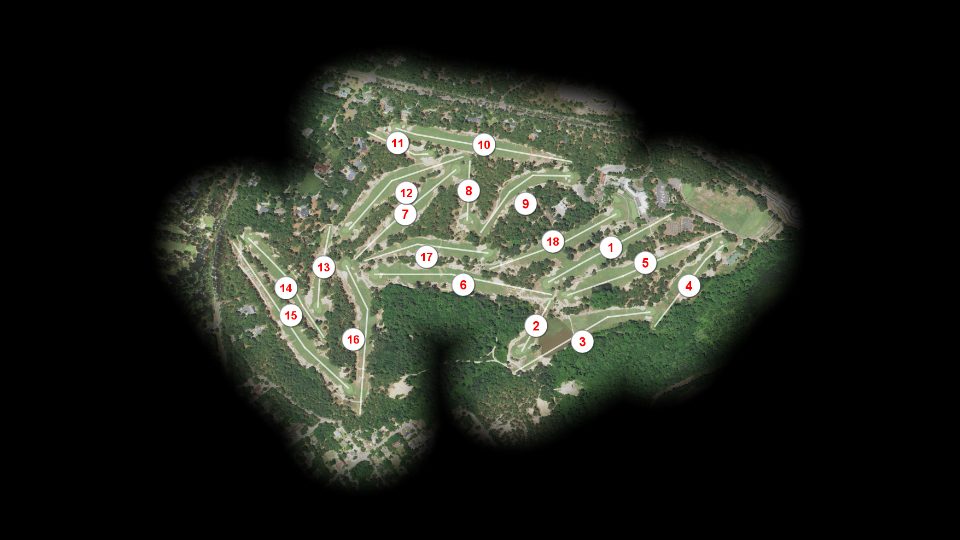 Mid Pines course overview