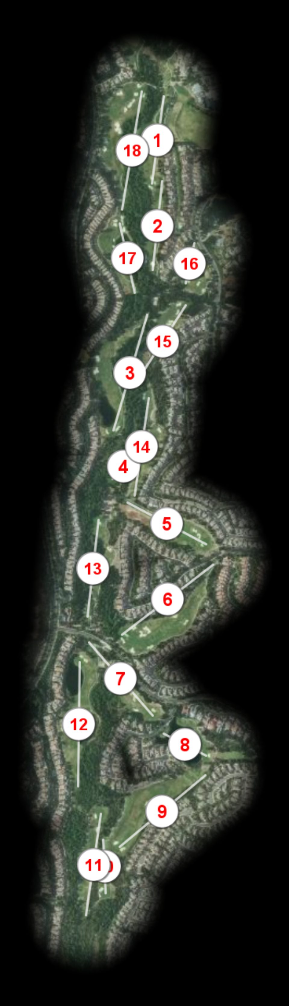 Coto de Caza Golf Club South Course course overview