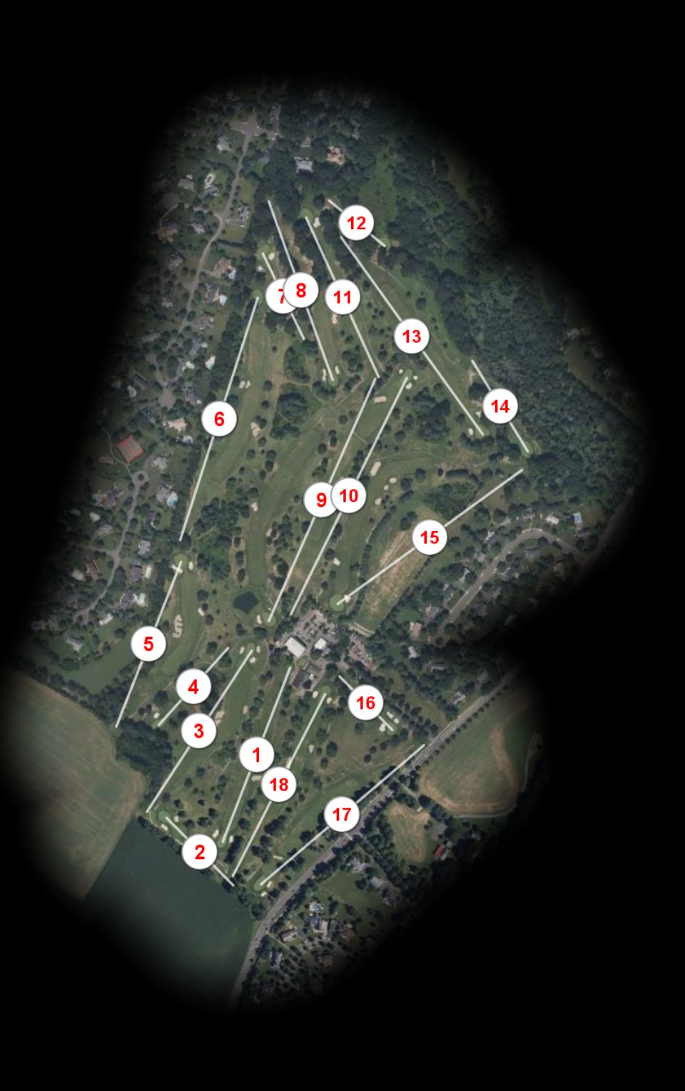 Cranbury Golf Club course overview