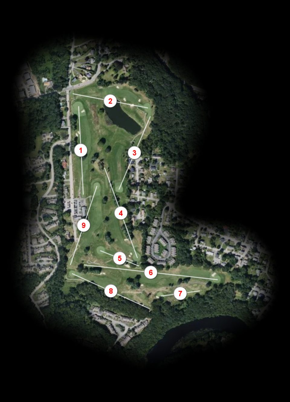 Midville Country Club course overview