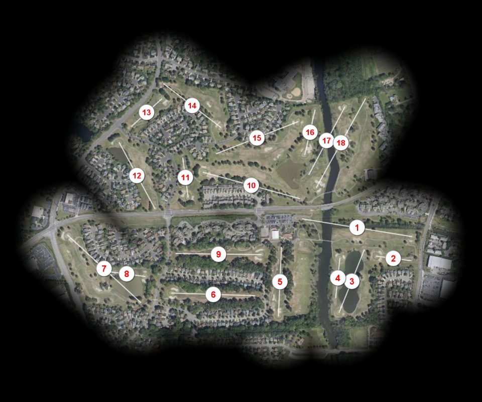 Honey Bee Golf Club course overview